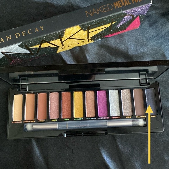✨URBAN DECAY - NAKED ‘METAL MANIA’ METALLIC EYESHADOW PALETTE✨SEE ALL PICS✨ - Picture 9 of 15